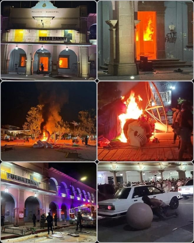 ASI SE VE UN MEXICO ENCABRONADO