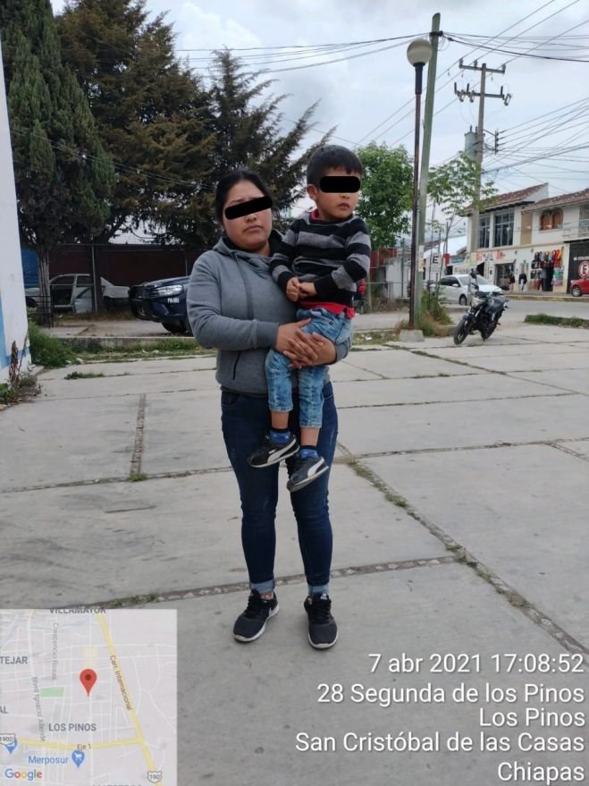 Tras descuido de mamá, policías municipales localizan a menor extraviado en MERPOSUR