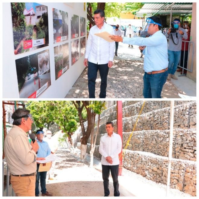 En Tuxtla Gutiérrez, constata Rutilio Escandón obras para evitar riesgos por lluvias