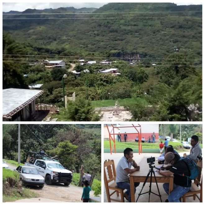 INTEGRANTES DEL CDH DIGNA OCHOA REALIZAN RECORRIDO EN COMUNIDADES DE CHENALHÓ