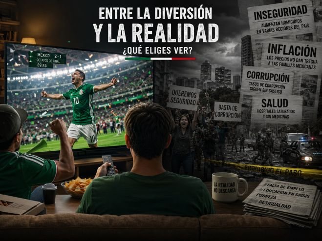 Entre el bal&oacute;n y la realidad: cuando el entretenimiento eclipsa los problemas del pa&iacute;s