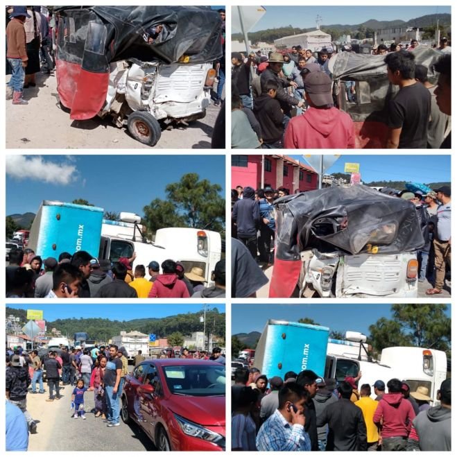 Tres lesionados y da&ntilde;os materiales deja volcadura en Betania