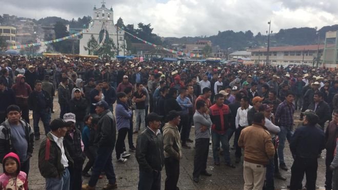 En Chamula  exigen al presidente el pago de 7 mil pesos para cada habitante