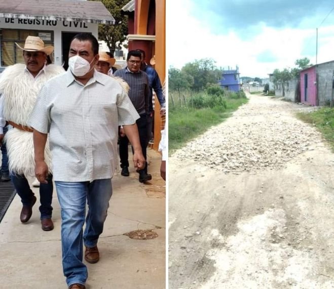 Vecinos se inconforman ante la falta de apoyo del presidente de Teopisca