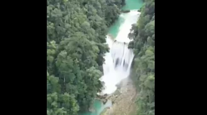 En Palenque, Eduardo Ramírez encabeza Declaratoria de Reserva Natural Comunitaria Cascada El Salto