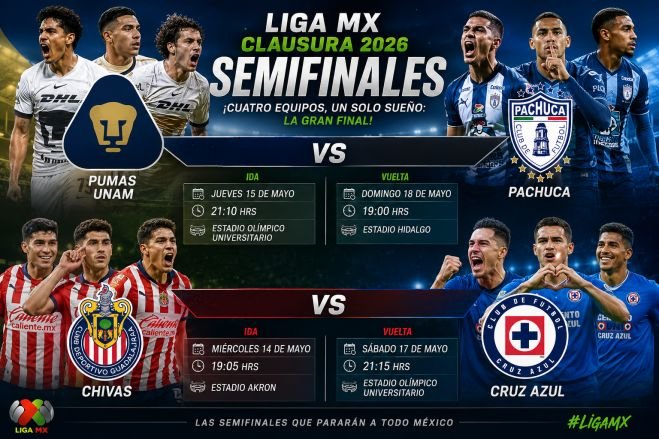 La Liga MX vive una de sus Liguillas más impredecibles en años