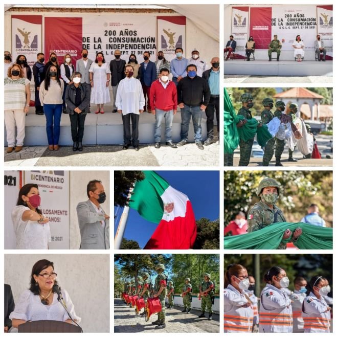 Conmemora Ayuntamiento de San Crist&oacute;bal de Las Casas Bicentenario de la Consumaci&oacute;n de la Independencia de M&eacute;xico