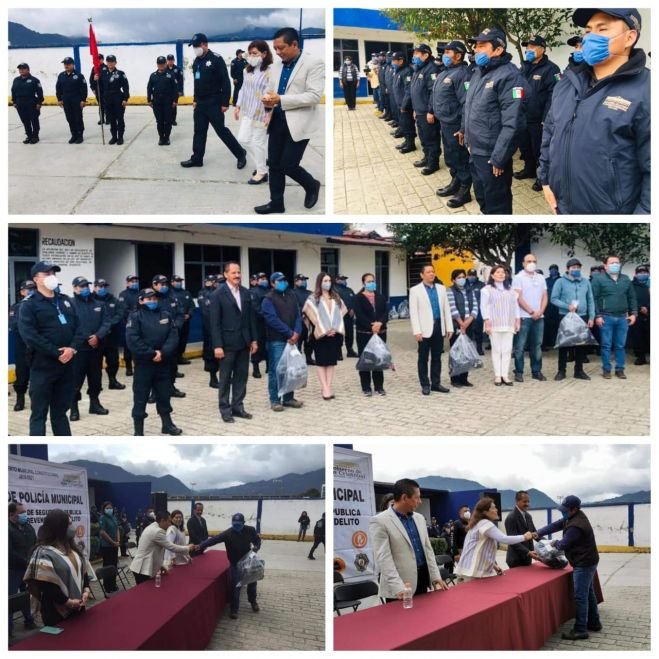 POLICÍAS Y CIUDADANOS REFUERZAN SEGURIDAD EN SAN CRISTÓBAL