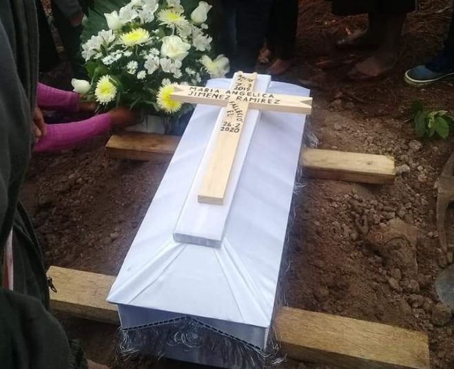 Muere una beb&eacute; v&iacute;ctima de desplazamiento forzado en Chenalho