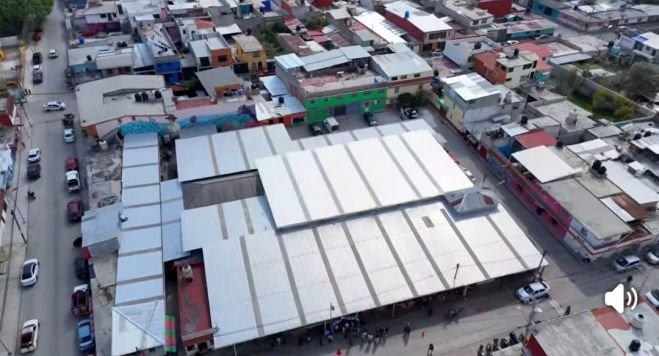Inaugura Fabiola Ricci rehabilitación del Mercadito de San Ramón