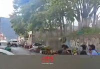 Tornado causa pánico y daños en San Cristóbal de Las Casas 