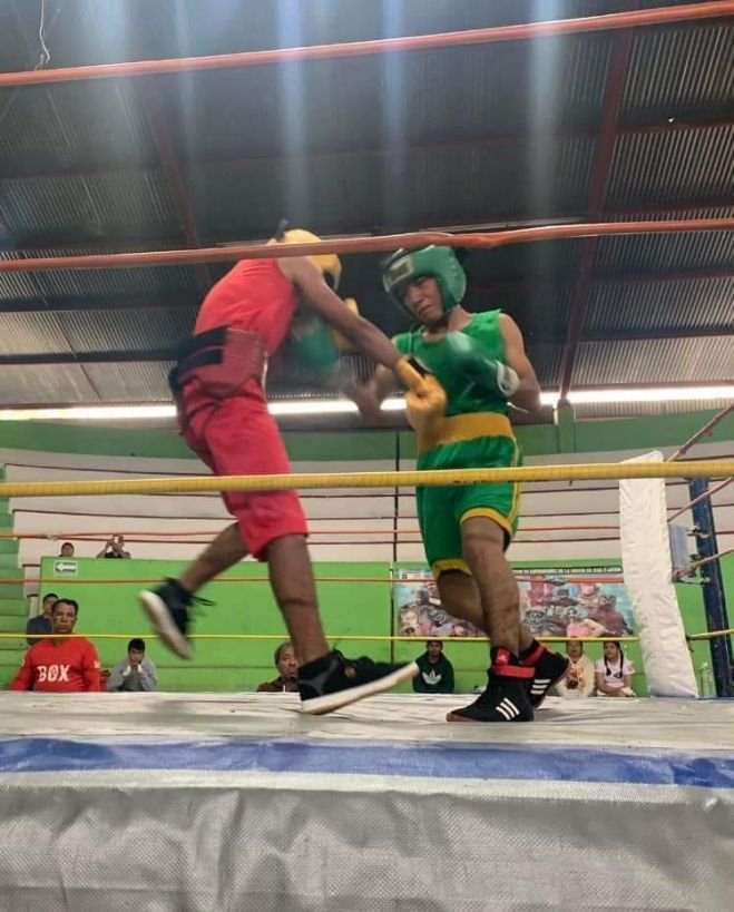 Todo éxito resulto la función de boxeo amateur estatal en San Cristóbal de Las Casas, Chiapas.