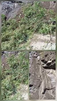 Derrumbe bloquea carretera en Chenalhó