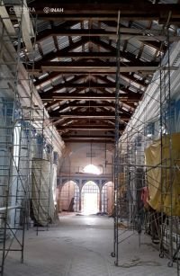 Un 75 por ciento de avance llevan los trabajos del templo de Santa Luc&iacute;a