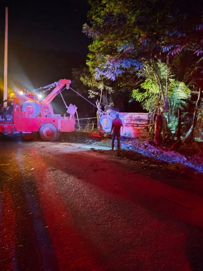 Tragedia en carretera de Chilón: fallece trabajador de la CFE
