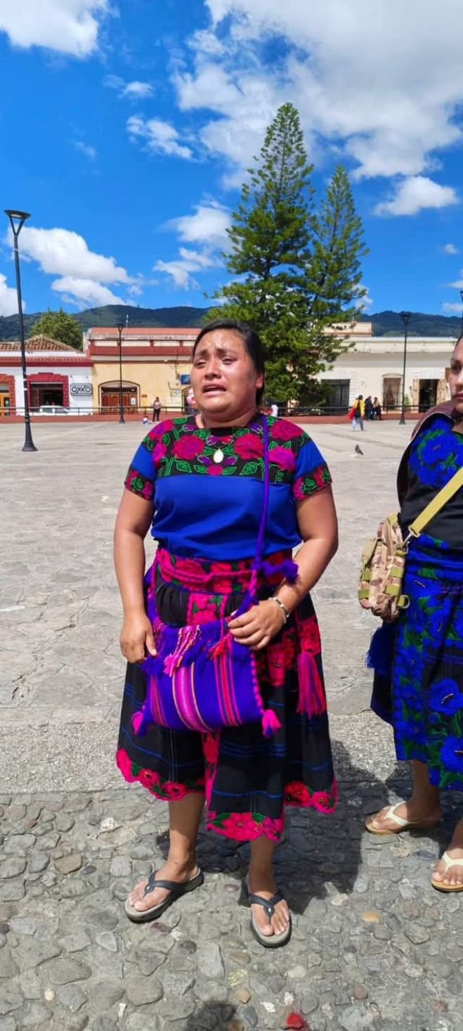 Mujer de Bochil denuncia violencia y exige protección de las autoridades