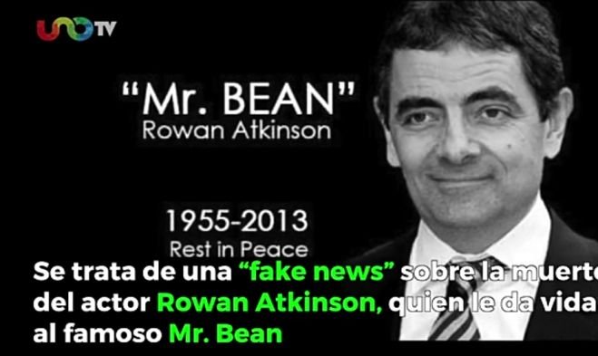 La falsa muerte de Mr. Bean que propaga un virus fraudulento