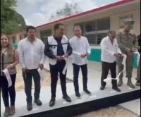 Eduardo Ramírez impulsa obras de infraestructura en Comitán para fortalecer la educación y la protección civil