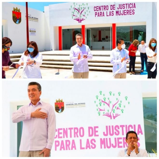 INAUGURA RUTILIO ESCAND&Oacute;N CENTRO DE JUSTICIA PARA LAS MUJERES DE TAPACHULA Y BODEGA DE INDICIOS COSTA