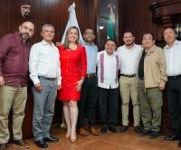 Se re&uacute;ne Juan Carlos Moreno Guill&eacute;n con integrantes del Poder Judicial Federal en Chiapas