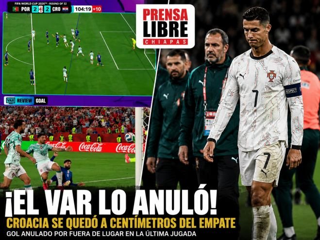 PORTUGAL SOBREVIVE AL VAR Y ELIMINA A CROACIA EN UN FINAL DE INFARTO