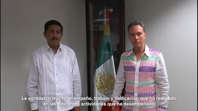 Designa el Gobernador Manuel Velasco a nuevo Coordinador General del Gabinete
