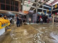 Realizan jornada de limpieza en el Mercado de la Zona Norte para mejorar su imagen y reactivarlo