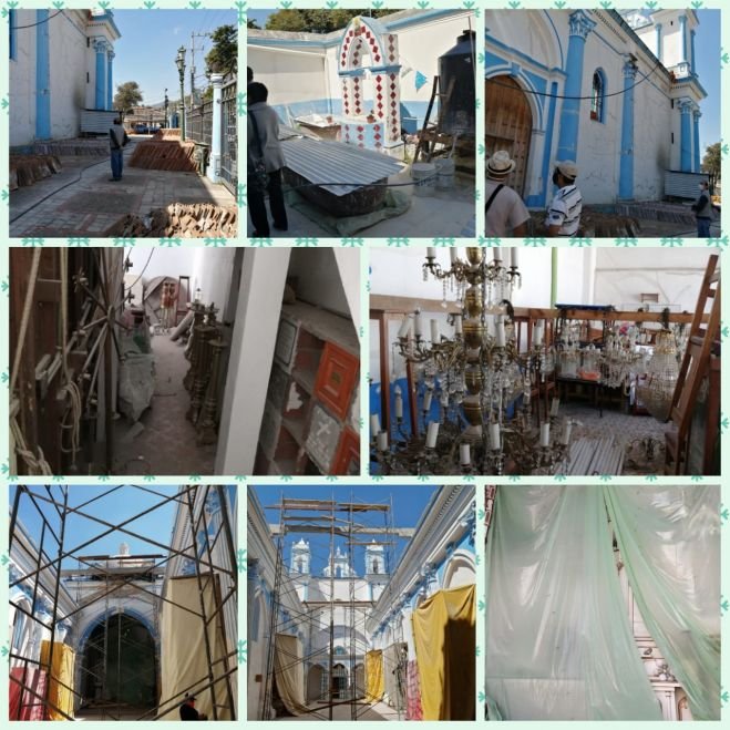EN RUINAS SE ENCUENTRA LA IGLESIA DE SANTA LUCÍA