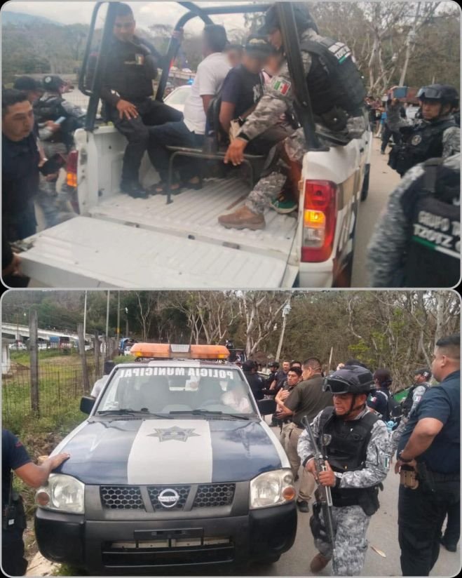 DETIENEN A VARIOS HOMBRES QUE SE LLEVARON UNA PATRULLA PARA PASEAR EN SEMANA SANTA