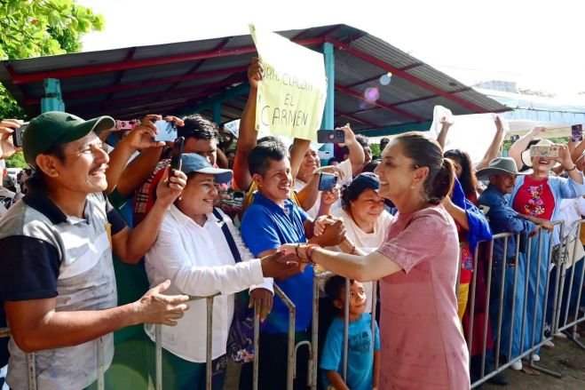 Desde Chiapas, Claudia Sheinbaum refrenda su compromiso con el campo, la cooperaci&oacute;n internacional y la soberan&iacute;a alimentaria