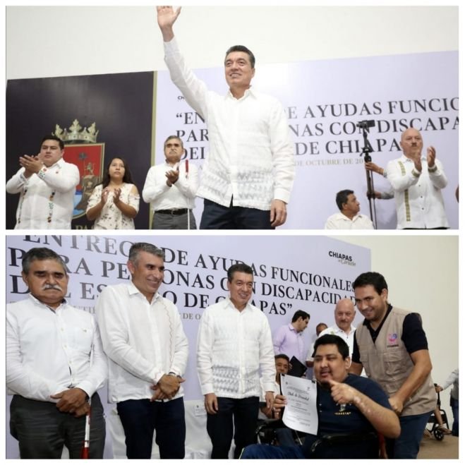 Entrega Rutilio Escand&oacute;n ayudas funcionales a m&aacute;s de mil 200 personas con discapacidad