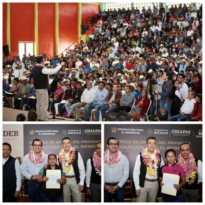 Resalta Rutilio Escand&oacute;n pol&iacute;tica visionaria de AMLO para impulsar la productividad del campo