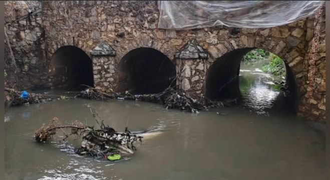 Limpieza de drenes, detenida por trámites federales en Chiapas