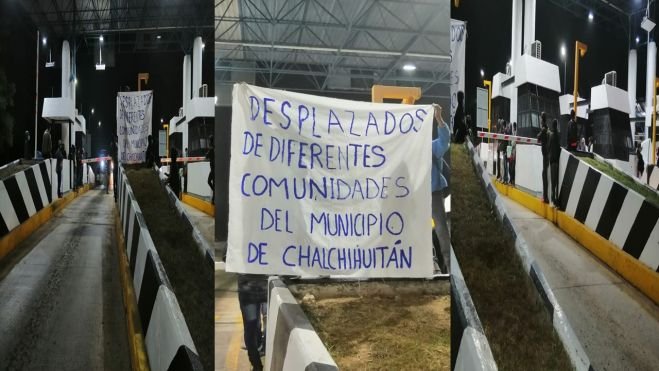 REPRUEBAN ACCIONES DE PERSONAS QUE MANTIENEN TOMADA LA CASETA DE COBRO