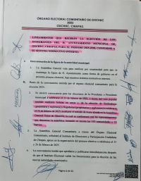 Los efectos de un mal liderazgo en Oxchuc