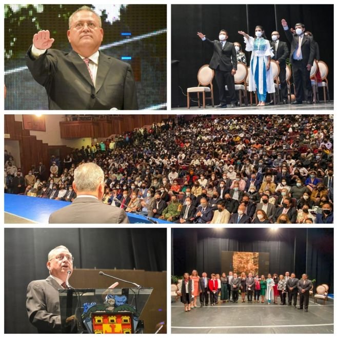 Mariano Díaz Ochoa, rinde protesta como presidente municipal de San Cristóbal
