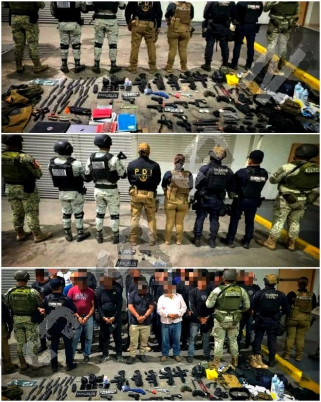 Detienen a 38 seguidores de La Luz del Mundo en campo de adiestramiento militar en Michoacán