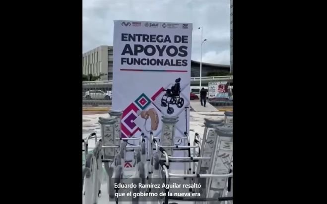 Eduardo Ramírez reitera compromiso con el bienestar de las personas con discapacidad