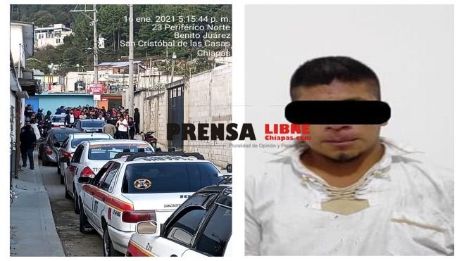 POLICÍA MUNICIPAL PONE A DISPOSICIÓN A ASALTANTE DE TRANSPORTE PÚBLICO