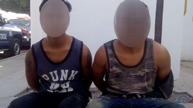 SSyPC detiene a dos personas por robo con violencia