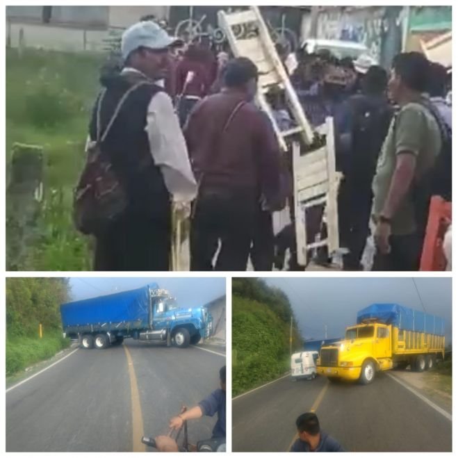 Camionetas da&ntilde;adas y retenci&oacute;n de funcionaria deja zafarrancho en Oxchuc