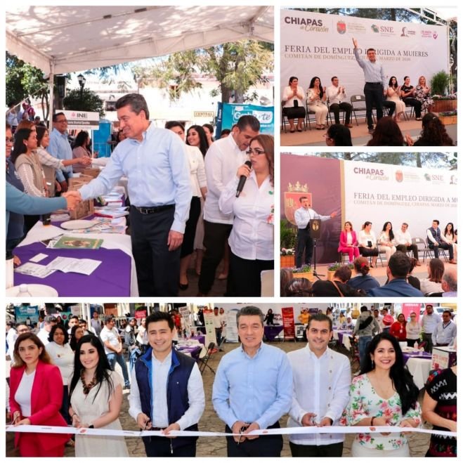 Generamos condiciones para que m&aacute;s chiapanecas tengan empleos dignos: Rutilio Escand&oacute;n