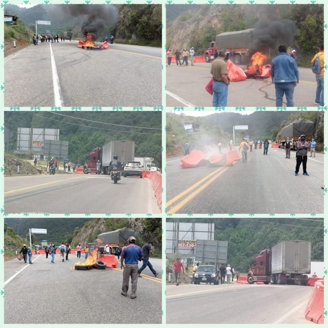 Maestros del NEI vuelven a bloquear la carretera de cuota San Cristóbal-Tuxtla