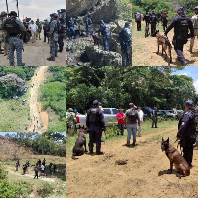 Fuerza Interinstitucional realiza brigada de búsqueda de persona en Jiquipilas y Cintalapa 