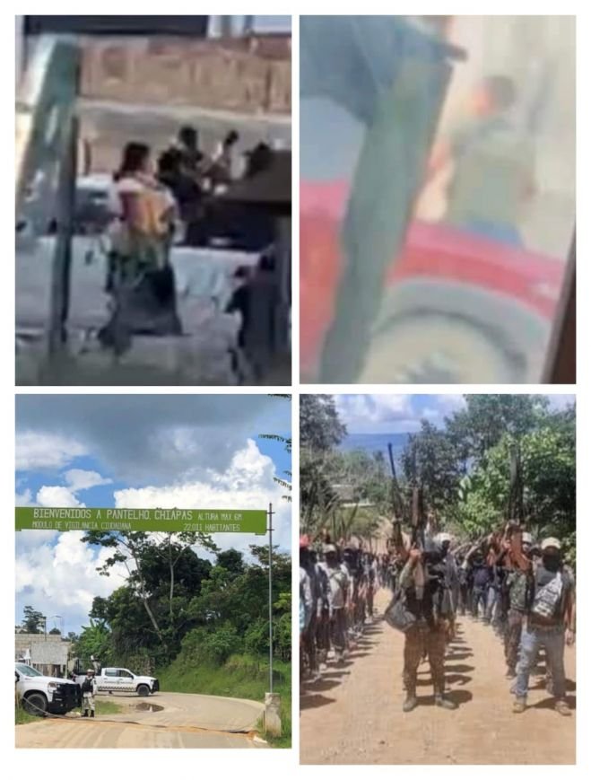 El terror y miedo invade a la población, luego de que el grupo de autodefensa ingresara a la cabecera municipal.