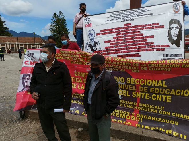 Maestros del NEI anuncian bloqueo en el kilómetro 46