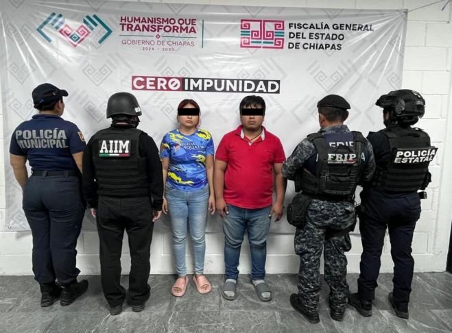 FGE detiene a pareja e inicia las investigaciones por violencia familiar agravada a menor de edad*