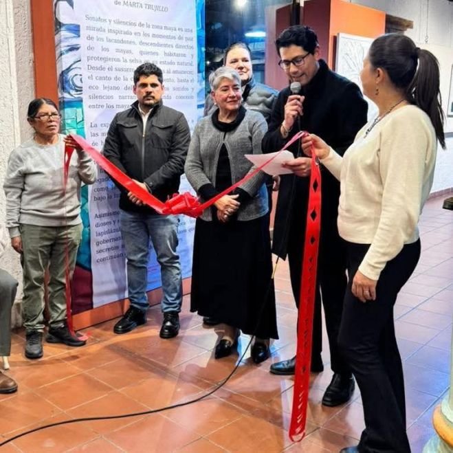 Inauguran exposici&oacute;n pict&oacute;rica sobre el mundo maya