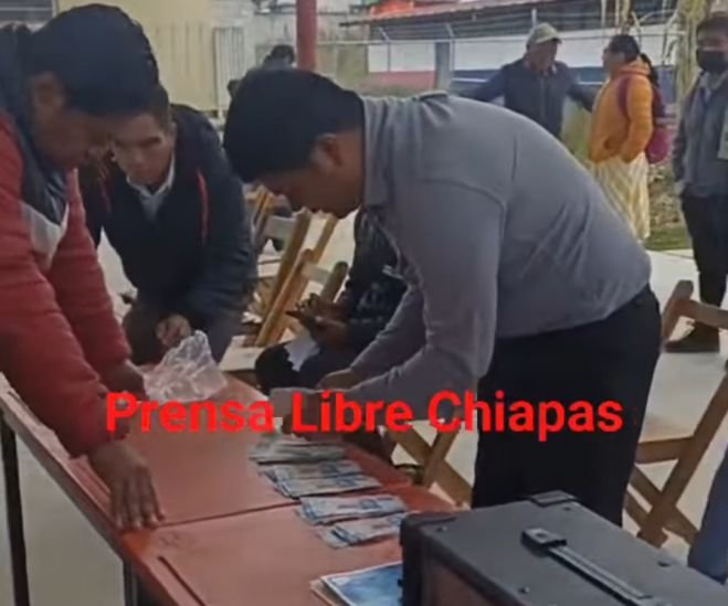 Liberan a  elementos de la Guardia Nacional en Oxchuc