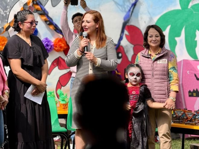 Entregan domo en el CAIC “Mi Pequeño Planeta” para beneficio de niñas y niños